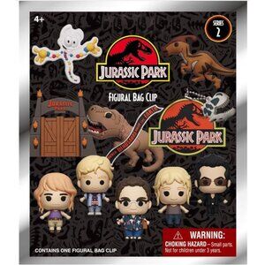 *NEW* Jurassic Park World: Jurassic Retro Series 2 One Sealed 3D Foam Figure Bag